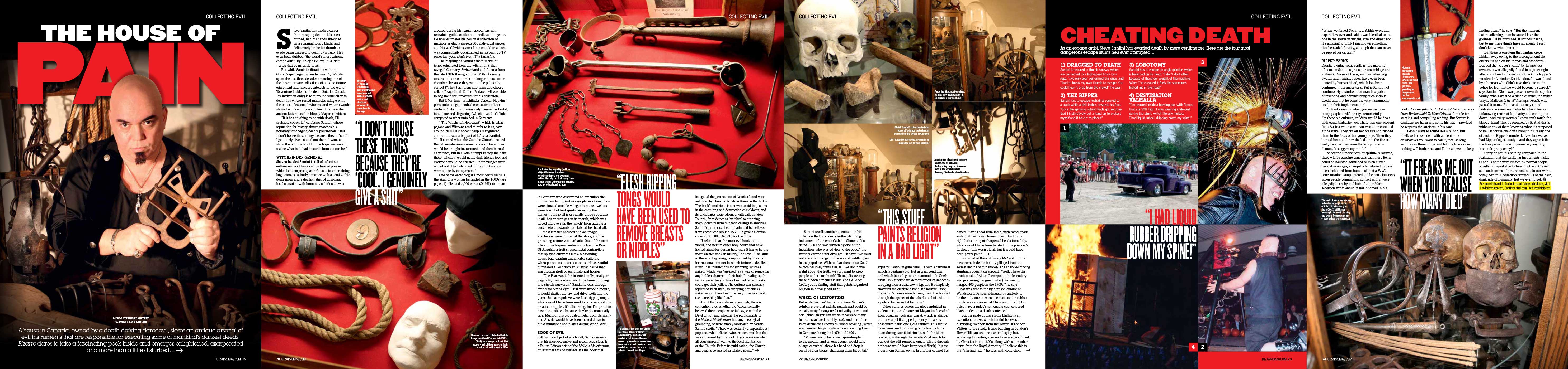 World’s largest private torture museum — Bizarre Mag 2013